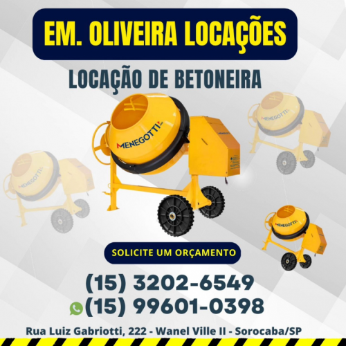 E.M Oliveira Locações - Galeria